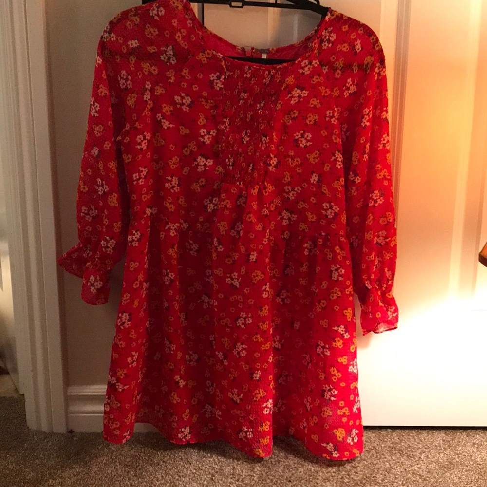 Free people peasant style dress
